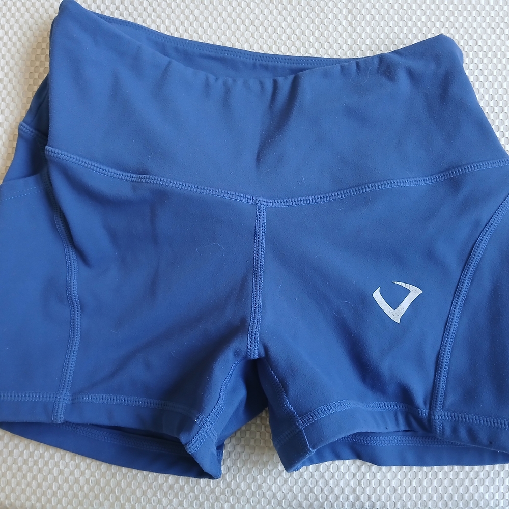 Blue Women's Athletic Shorts